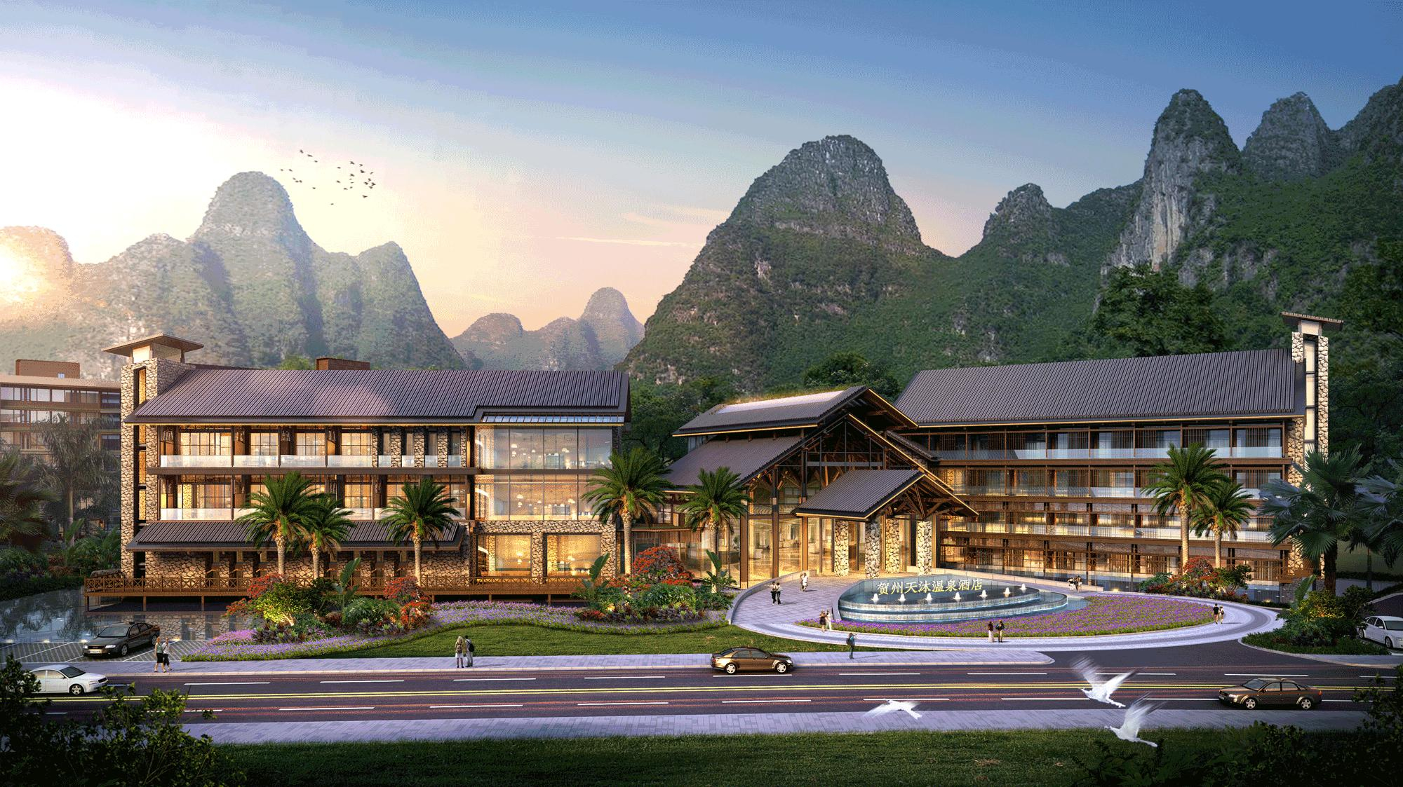 賀州市姑婆山天沐溫泉國際旅游度假區定制18.5KW箱式無負壓供水設備一臺