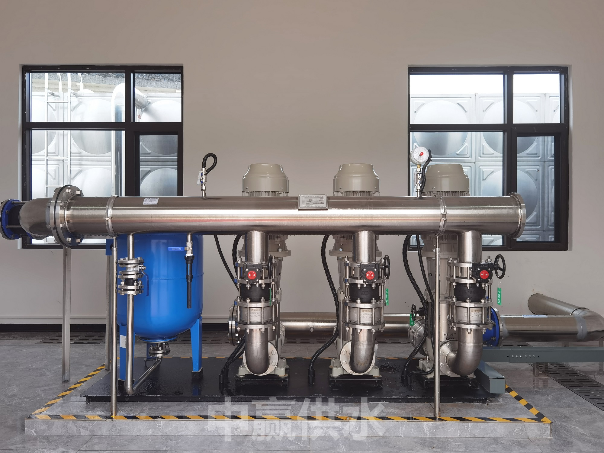 小區自來水恒壓變頻供水系統的設計與控制方式