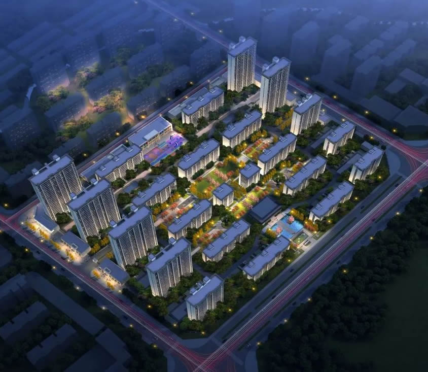 宿州市蕭縣融翔檀府小區(qū)定制3套全自動恒壓供水設備+3個60噸不銹鋼生活水箱