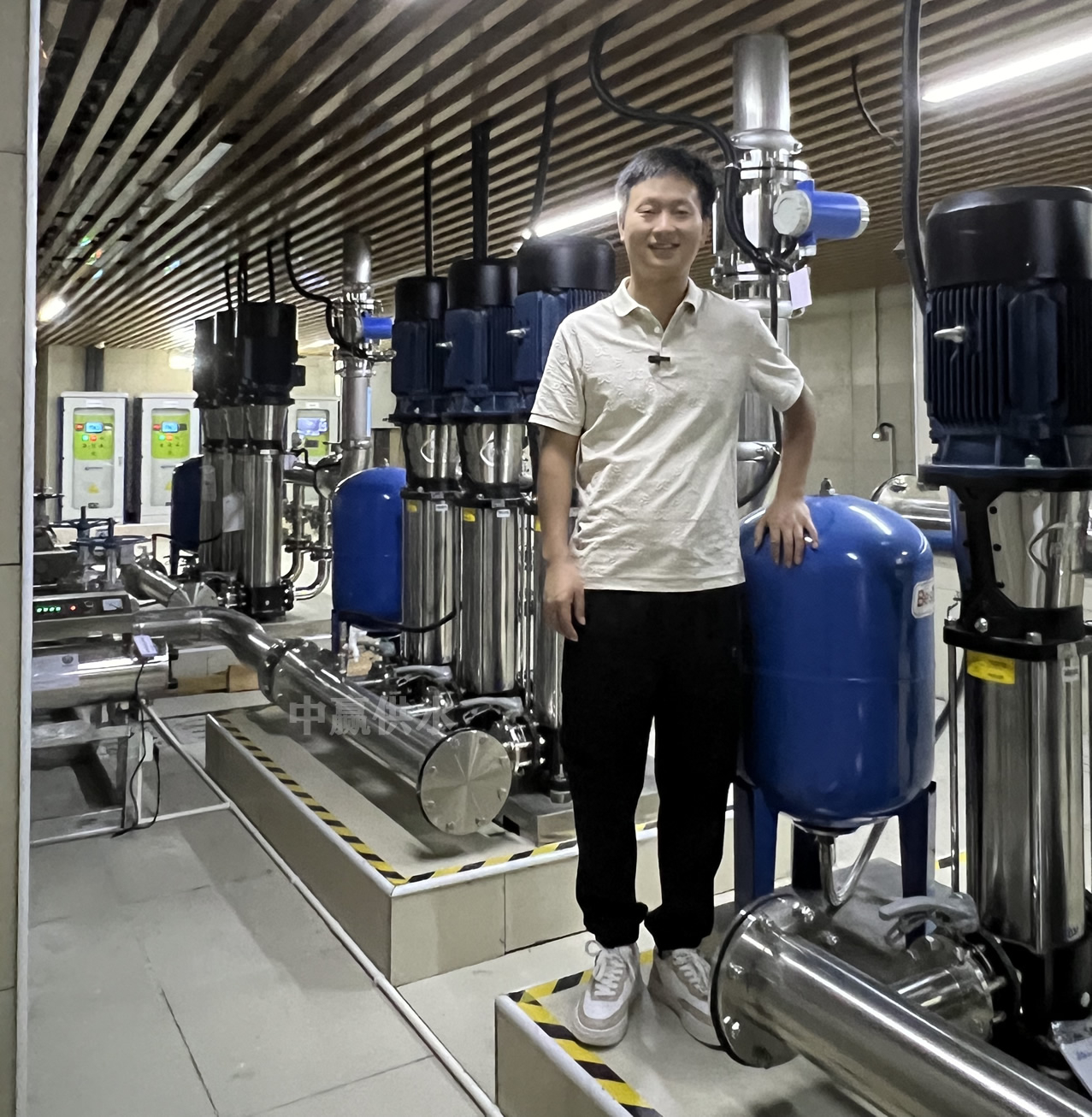 AI+工業互聯網能為變頻成套供水設備廠家實時數據都可以直觀看見